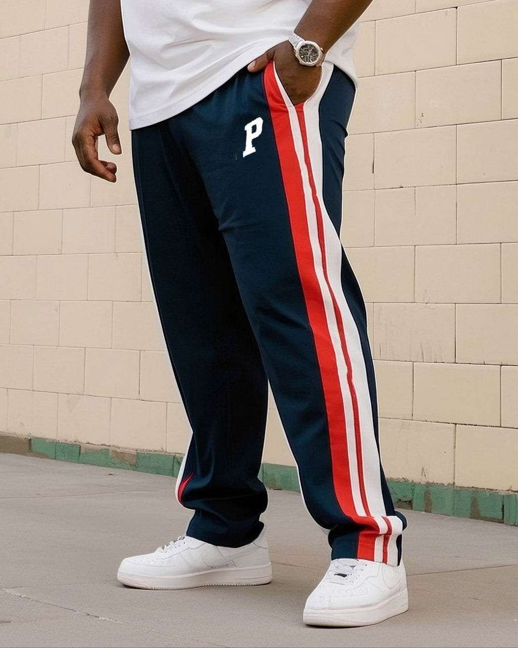 Big & Tall Graphic Jeans for big men view 3
