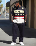 Big & Tall Athletic Two-piece Set for big men view 1