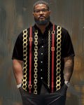 Big & Tall Vintage Short Sleeve Shirt for big men