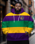 Big & Tall Colorblock Hoodie for big men view 1