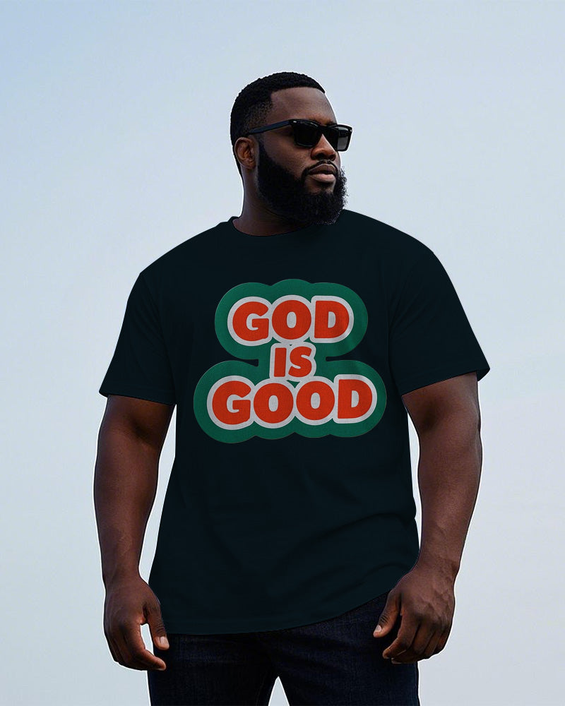 Big & Tall Graphic T-Shirt for big men