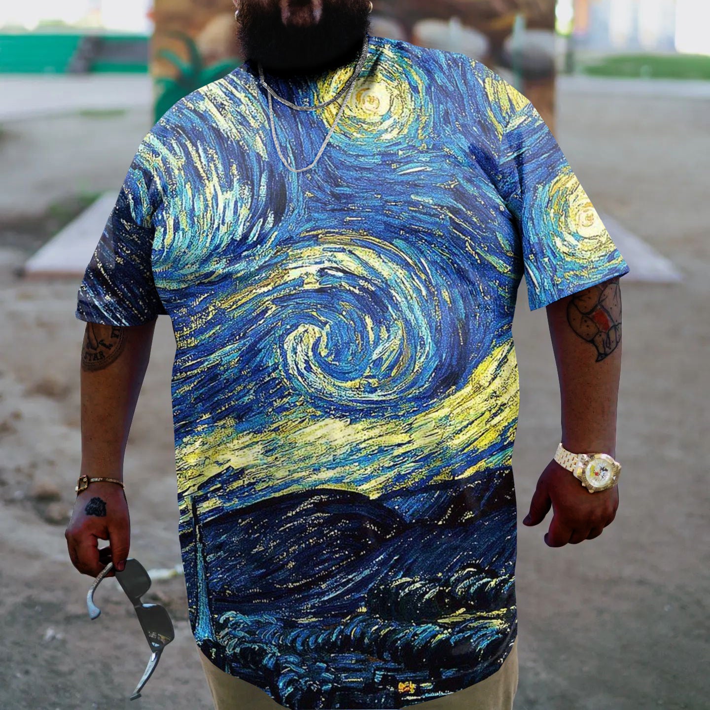 Big & Tall Graphic T-Shirt for big men
