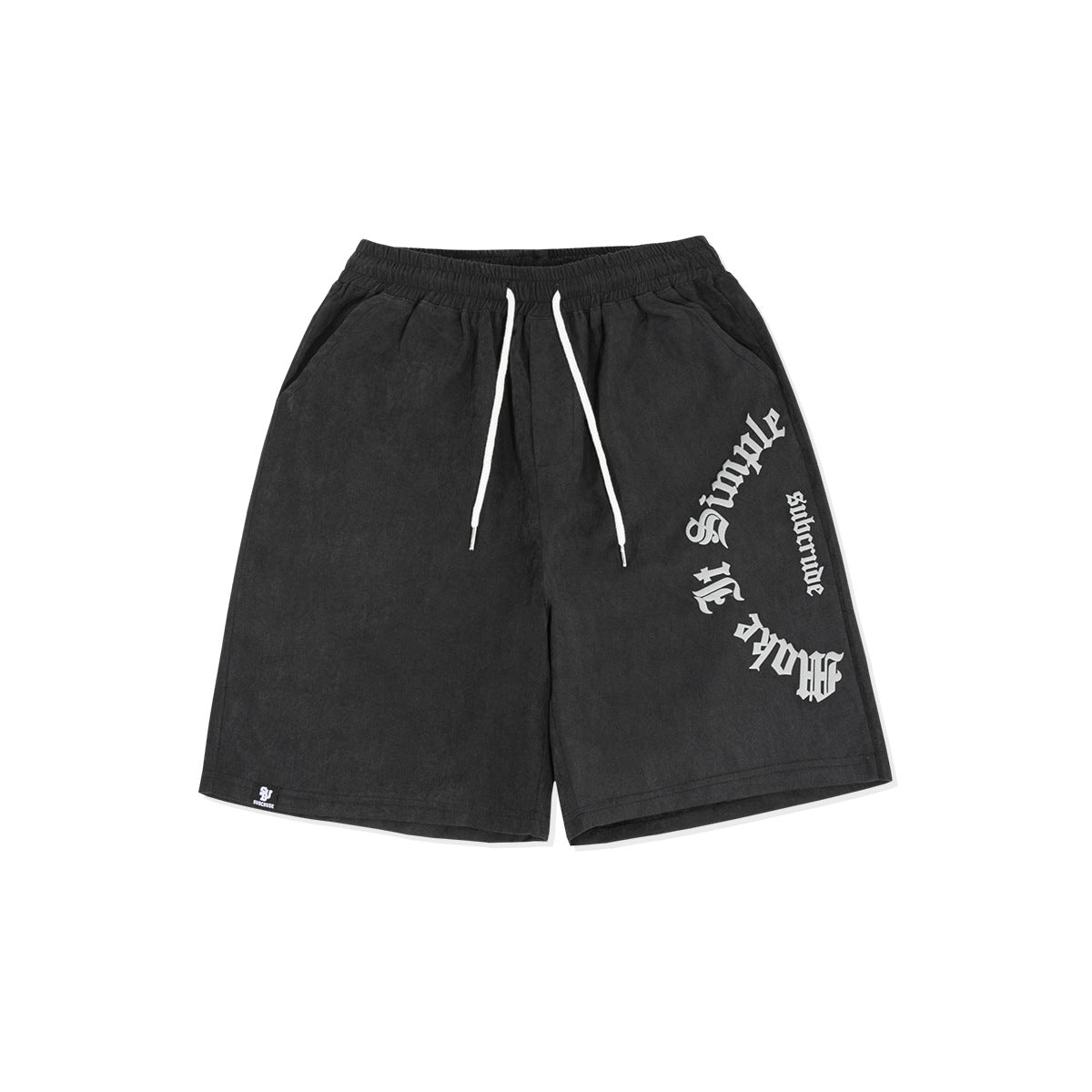 Big & Tall Graphic Streetwear Athletic Shorts for big men view 3