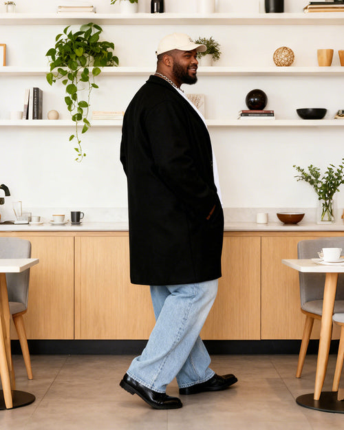 Big & Tall Solid Color Men's Clothing for big men view 2