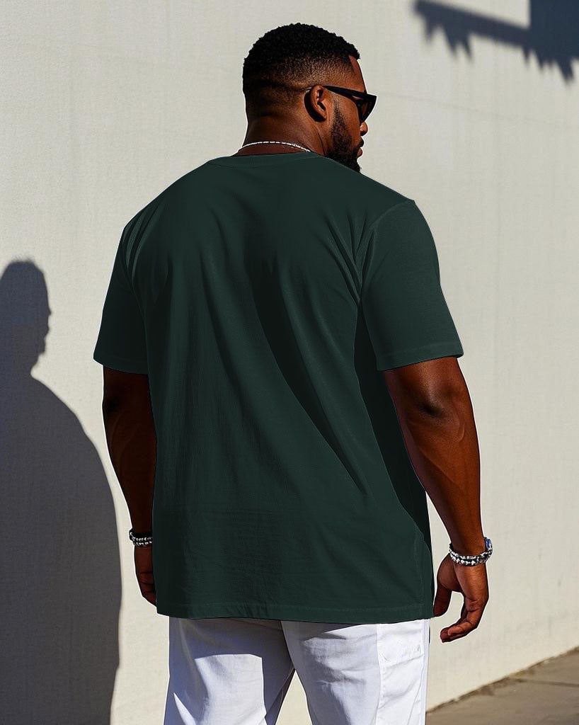 Big & Tall Graphic Streetwear Jeans for big men view 2