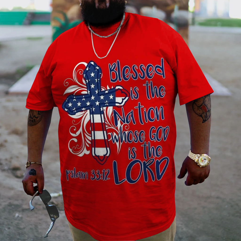 Big & Tall T-Shirt for big men view 2