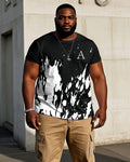 Big & Tall Splash Ink Jeans for big men view 1