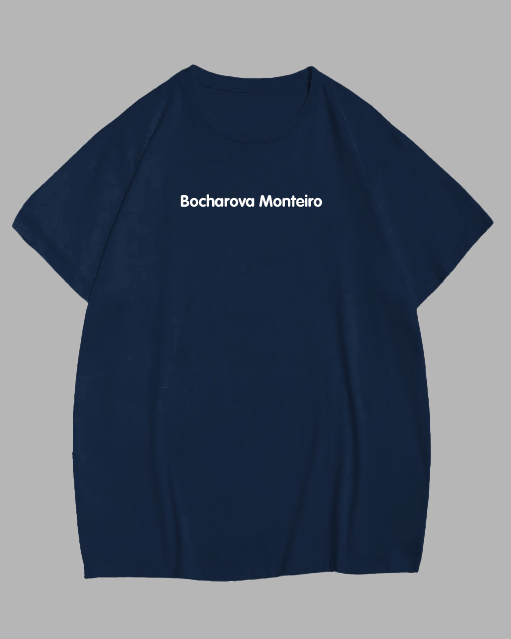 Big & Tall Blue Navy Graphic T-Shirt for big men