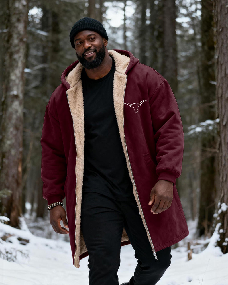 Big & Tall Graphic Hoodie for big men view 4