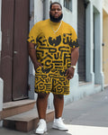 Big & Tall Graphic Two-piece Set for big men view 1