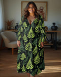 Big & Tall Green Graphic Men's Clothing for big men