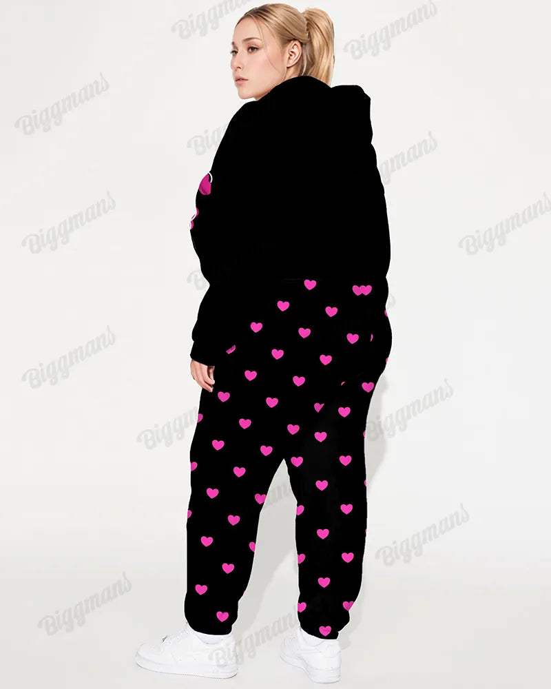 Big & Tall Graphic Streetwear Skull Hoodie for big men view 2