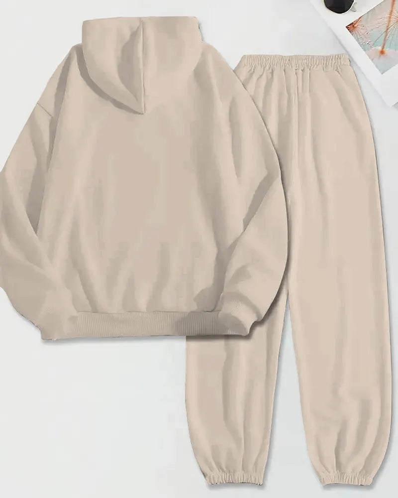 Big & Tall Graphic Hoodie Sweatpants Set for big men view 2
