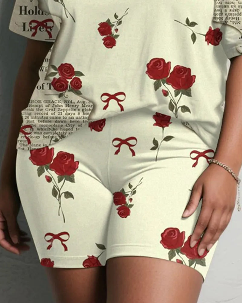Big & Tall Graphic Vintage Two-piece Set for big men view 4
