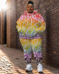Big & Tall Graphic Streetwear Hoodie Sweatpants Set for big men view 1