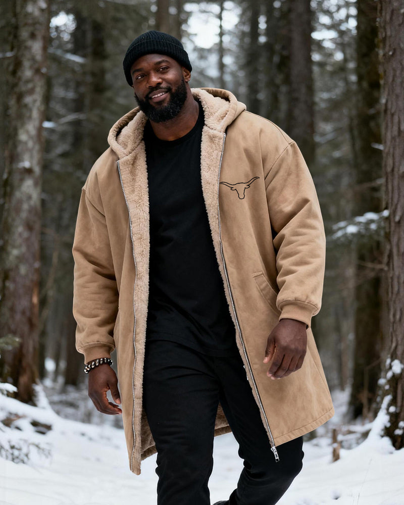 Big & Tall Graphic Hoodie for big men view 6