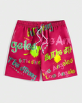 Big & Tall Graphic Streetwear Athletic Shorts for big men