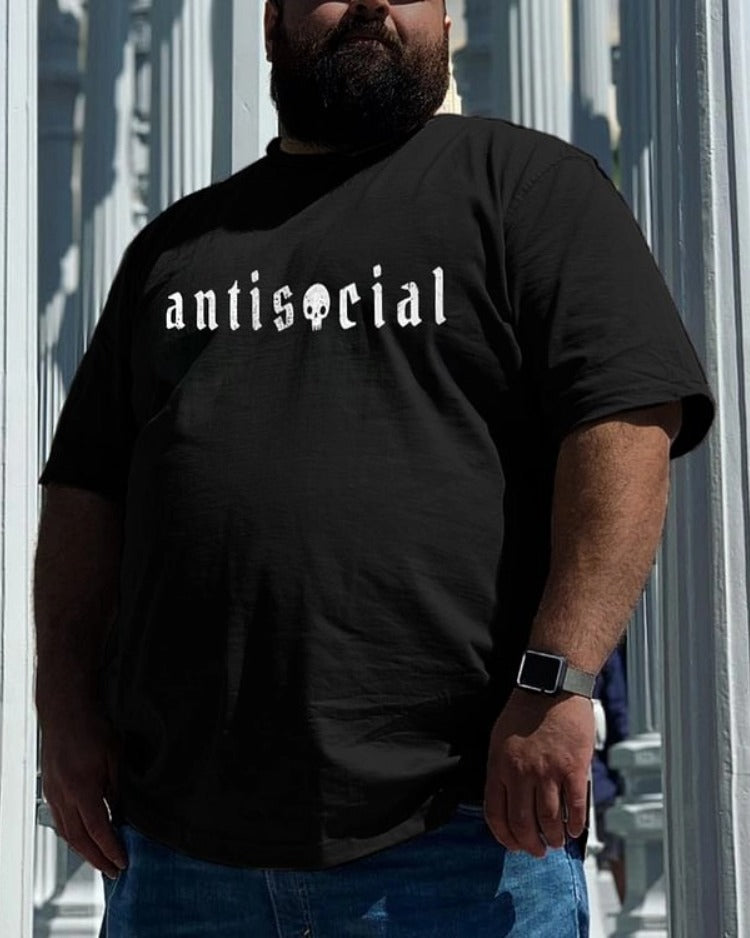 Big & Tall Skull T-Shirt for big men view 1