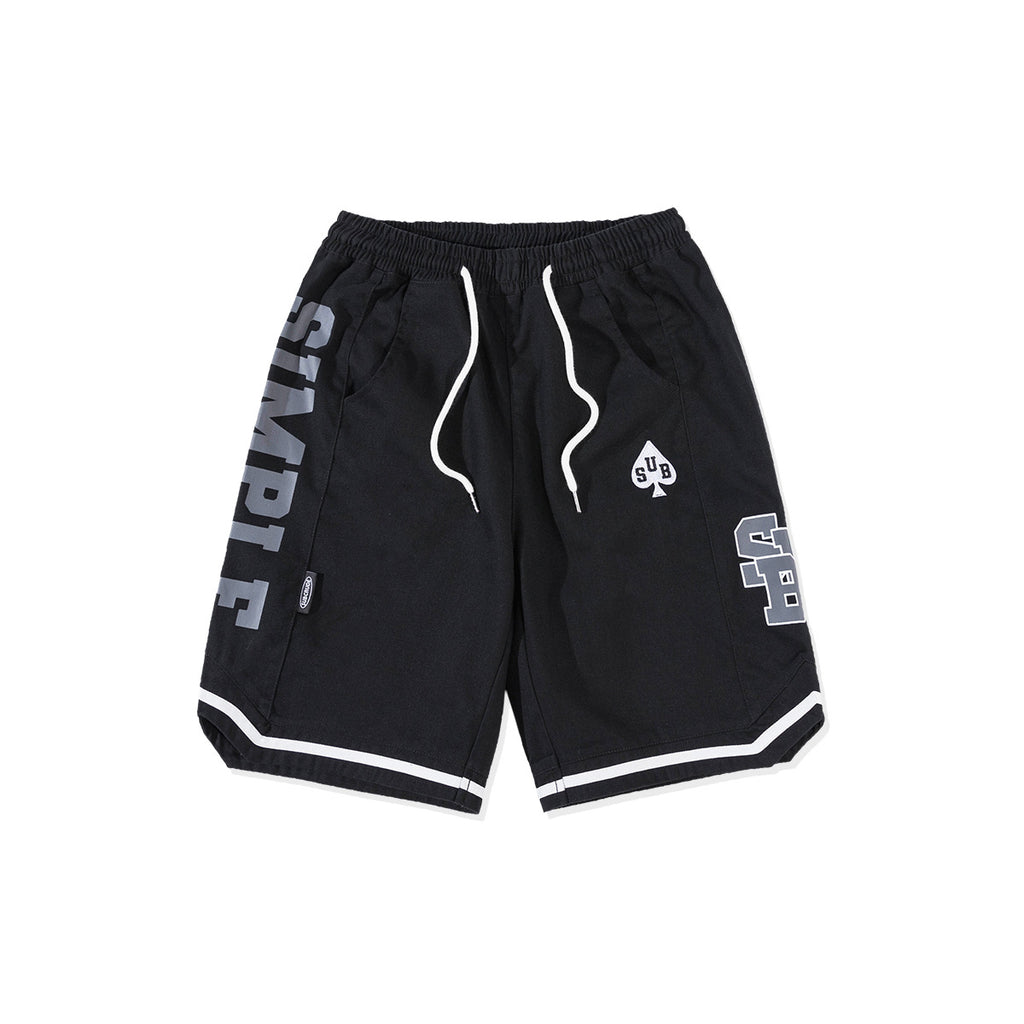 Big & Tall Graphic Streetwear Athletic Shorts for big men view 1