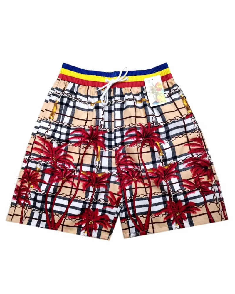 Big & Tall Hawaiian Gradient Shorts for big men
