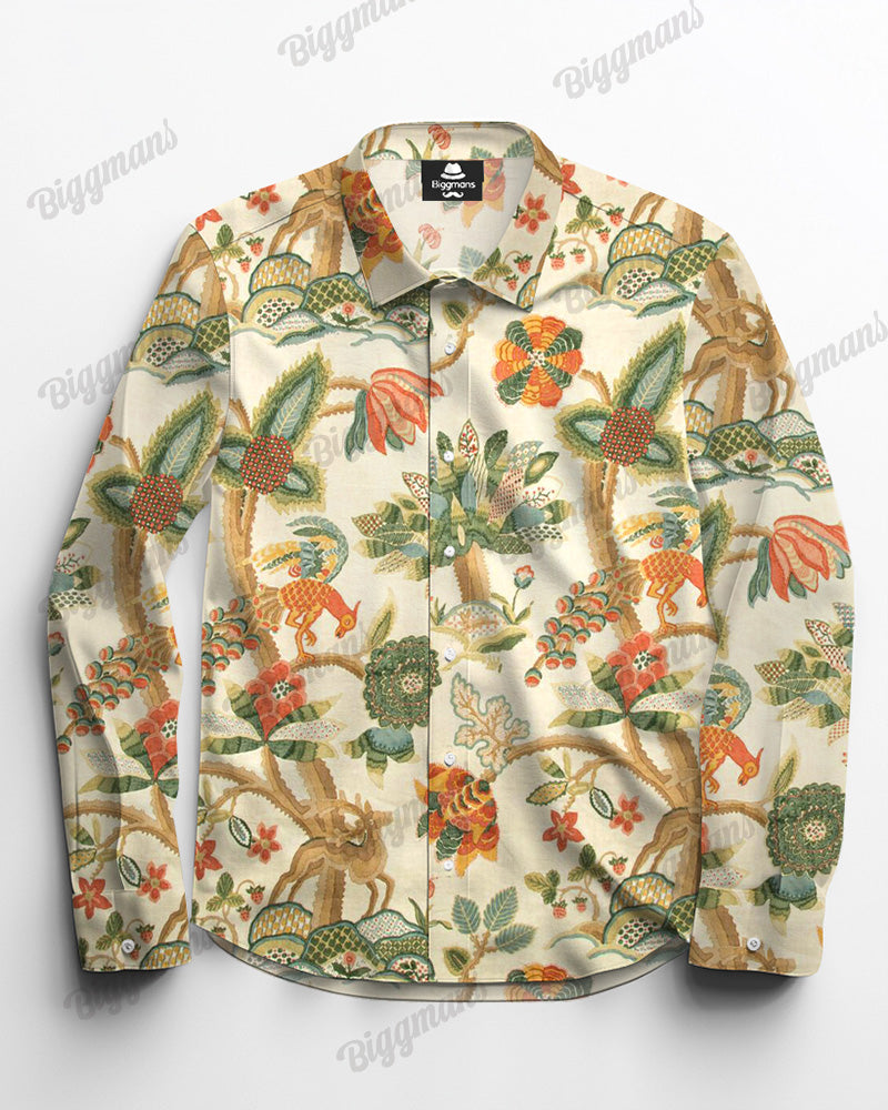 Big & Tall Vintage Long Sleeve Shirt for big men view 4