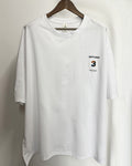 Big & Tall Solid Color Graphic Streetwear T-Shirt for big men view 2