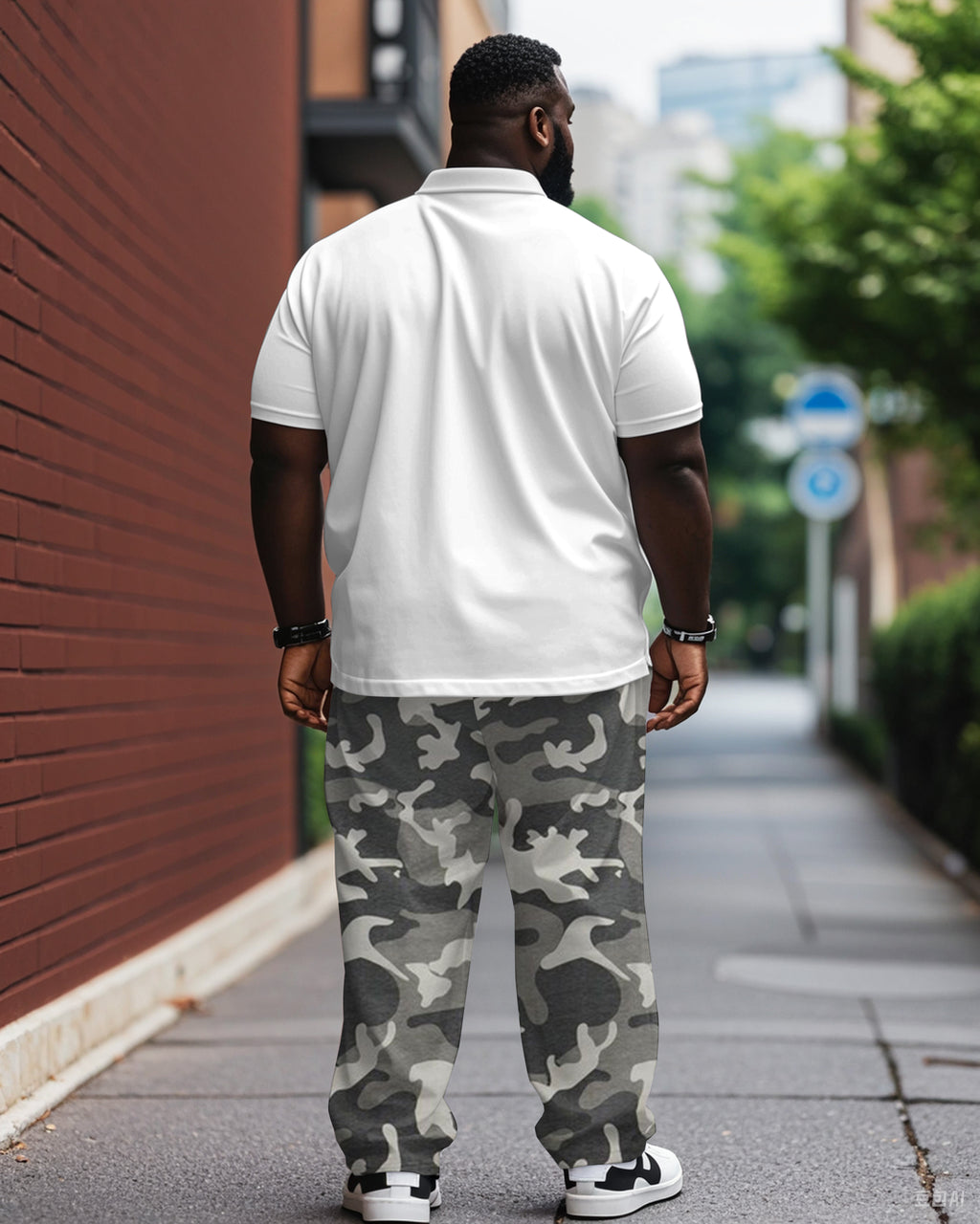 Big & Tall Camouflage Jeans for big men view 4
