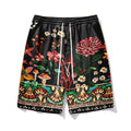 Big & Tall Graphic Floral Shorts for big men