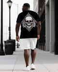 Big & Tall Graphic Skull Two-piece Set for big men view 1