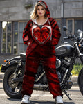 Big & Tall Hoodie Sweatpants Set for big men view 1