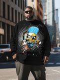 Big & Tall Black Skull Men's Clothing for big men