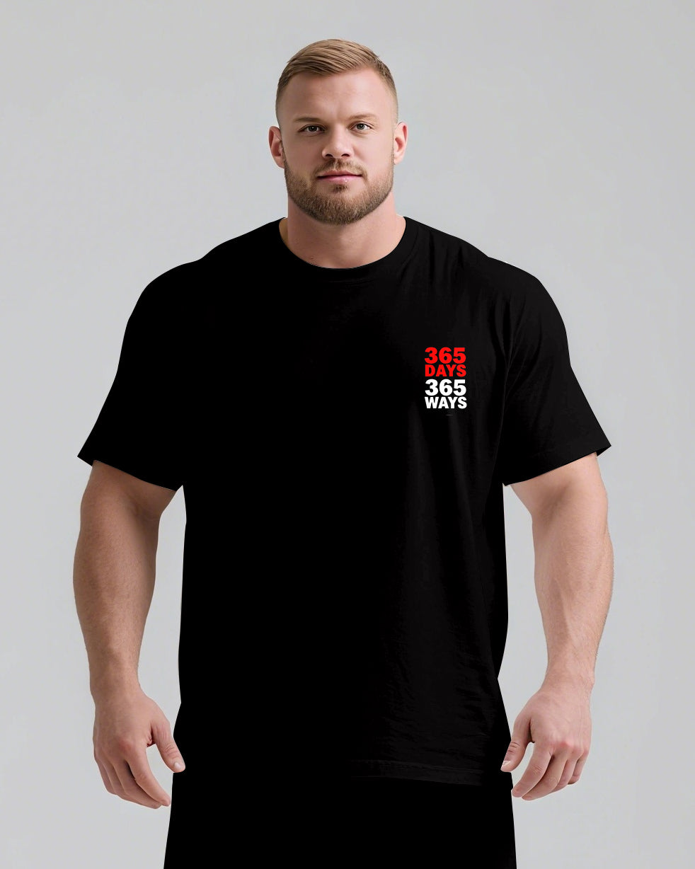 Big & Tall Graphic Streetwear T-Shirt for big men view 4