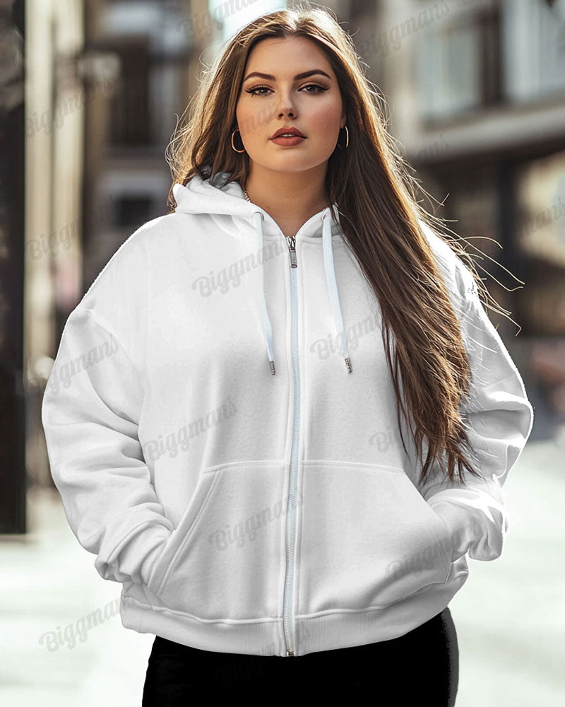 Big & Tall Solid Color Hoodie for big men view 1