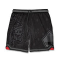 Big & Tall Streetwear Skull Athletic Shorts for big men