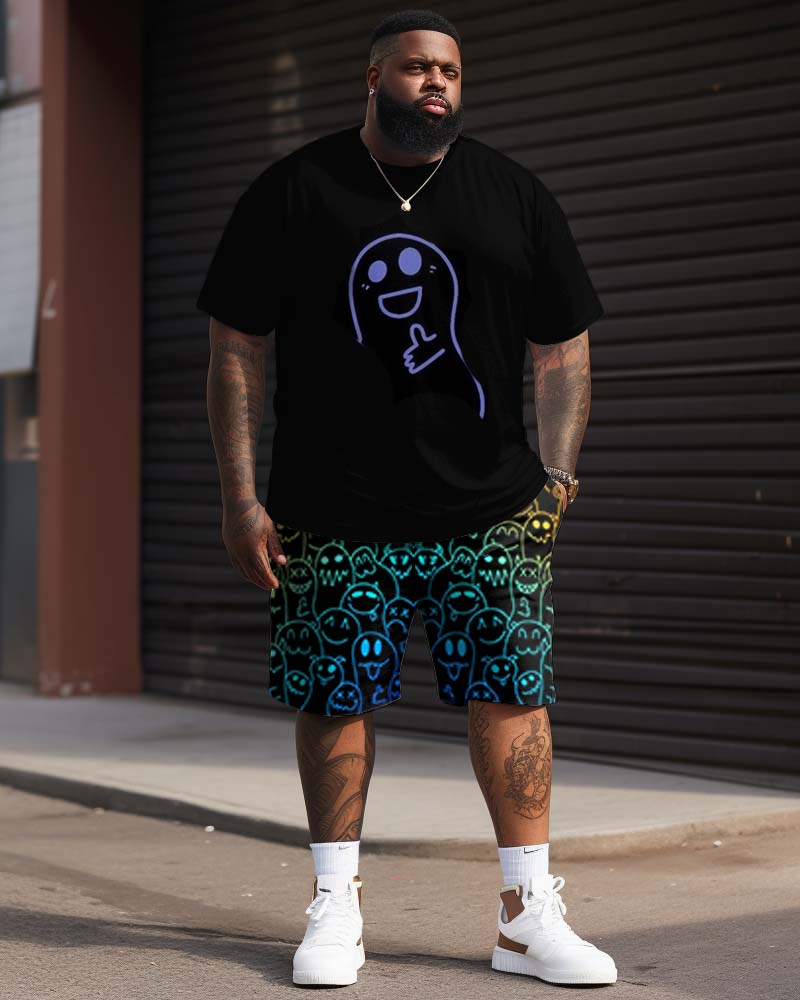 Big & Tall Graphic Two-piece Set for big men view 1