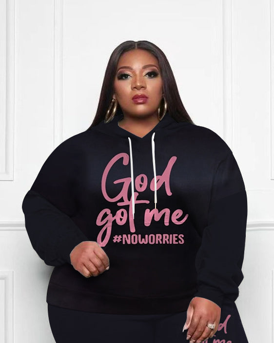 Big & Tall Streetwear Hoodie for big men view 2
