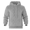Big & Tall Solid Color Hoodie for big men view 3