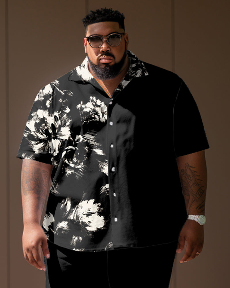 Big & Tall Floral Jeans for big men view 2