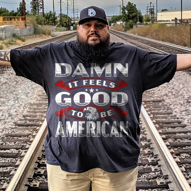 Big & Tall Graphic Streetwear T-Shirt for big men view 1