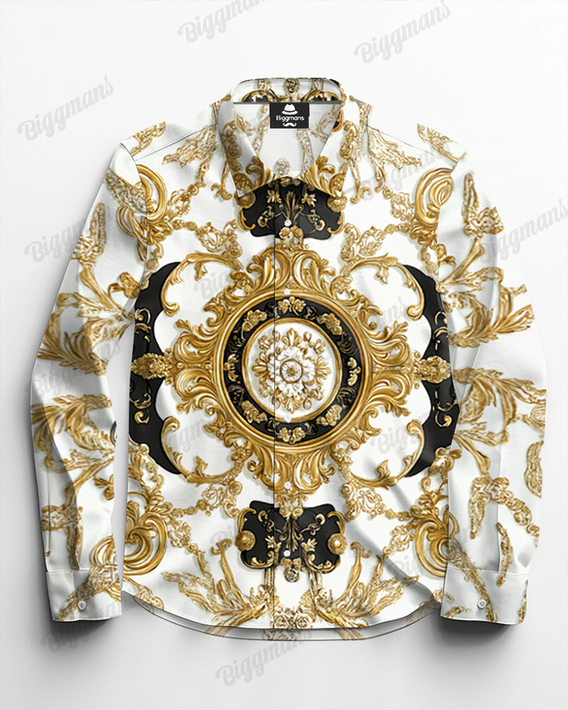 Big & Tall Business Casual Streetwear Two-piece Set for big men view 4