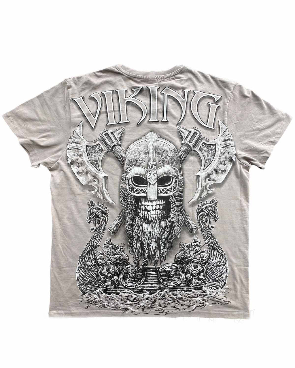 Big & Tall Gray Graphic T-Shirt for big men view 2