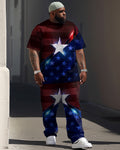 Big & Tall Graphic Two-piece Set for big men view 1