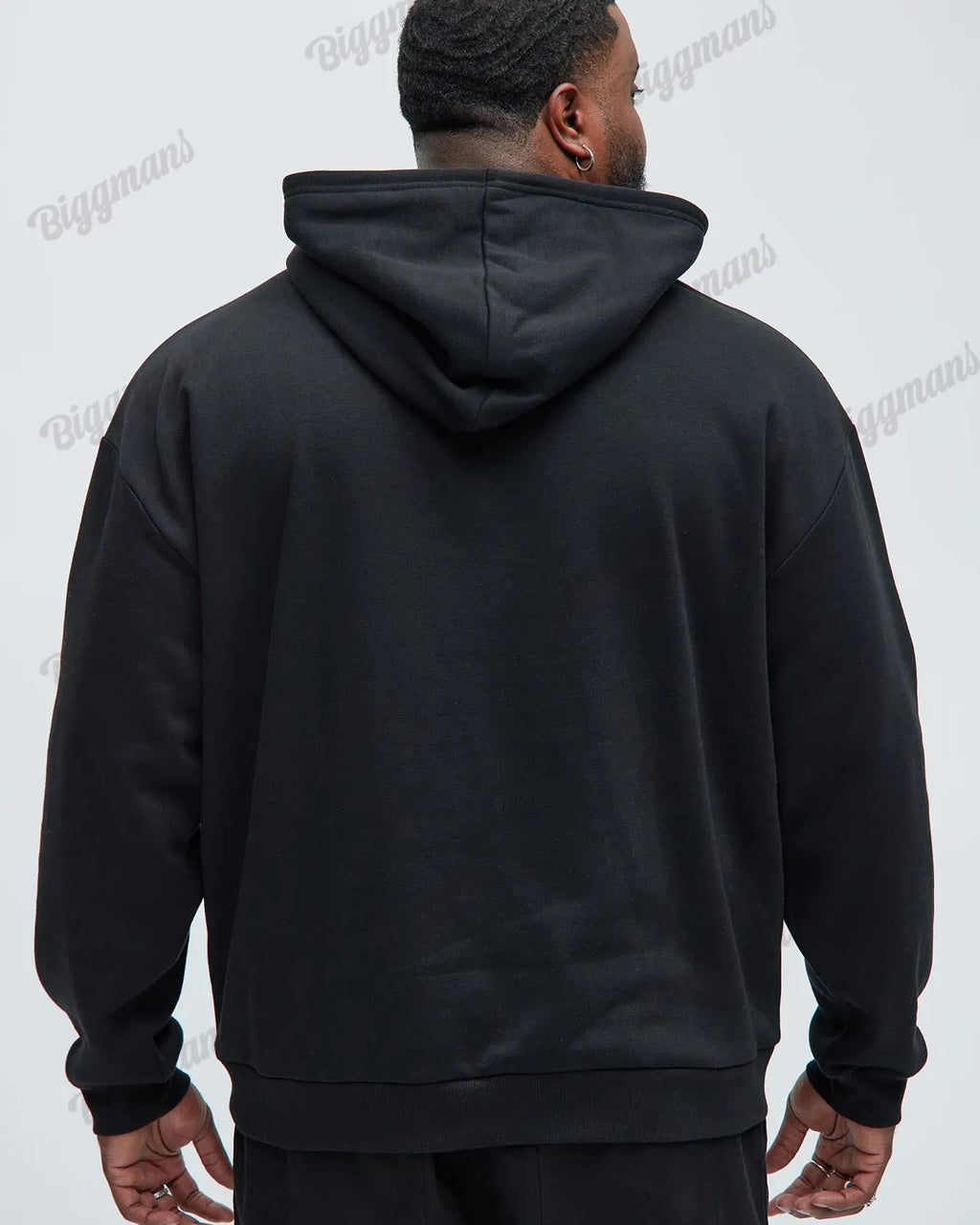 Big & Tall Graphic Hoodie for big men view 6