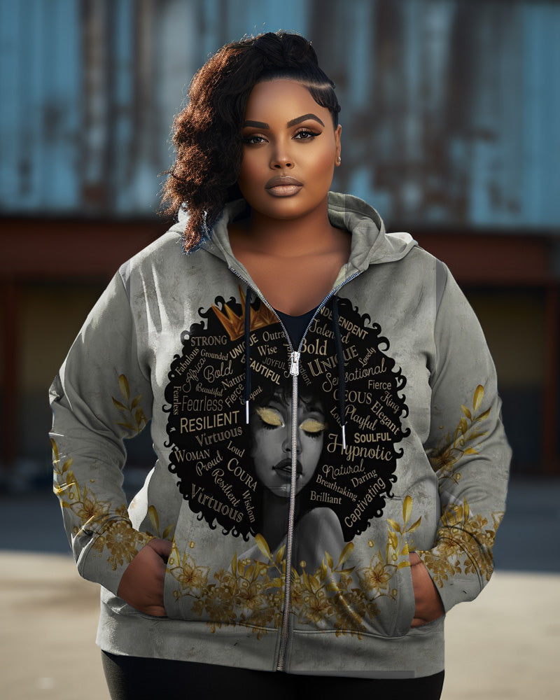 Big & Tall Black Vintage Hoodie for big men