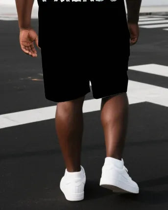 Big & Tall Graphic Two-piece Set for big men view 3