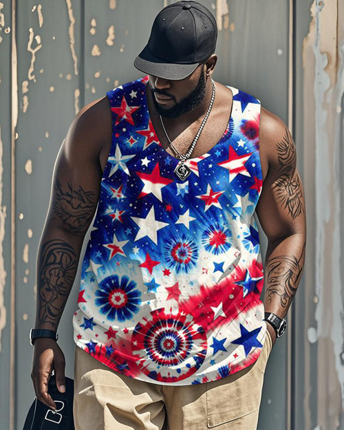 Big & Tall Graffiti Streetwear Men's Clothing for big men view 1