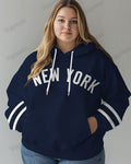 Big & Tall Colorblock Graphic Hoodie for big men