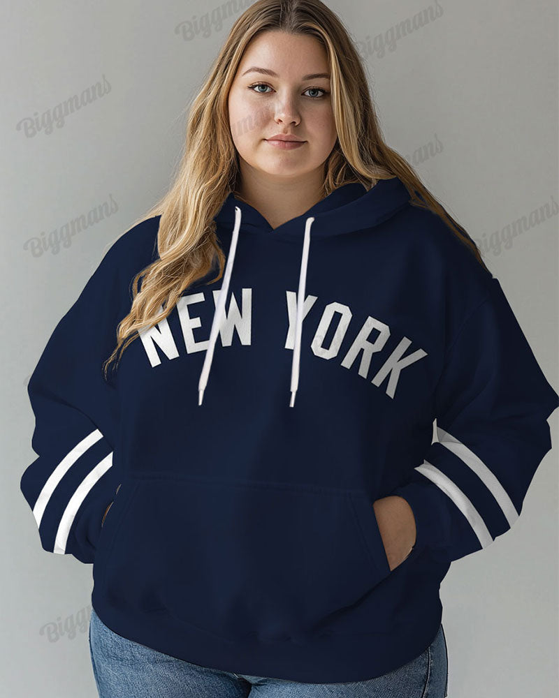 Big & Tall Colorblock Graphic Hoodie for big men
