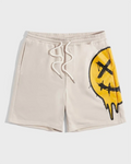 Big & Tall Graphic Smiley Streetwear Athletic Shorts for big men