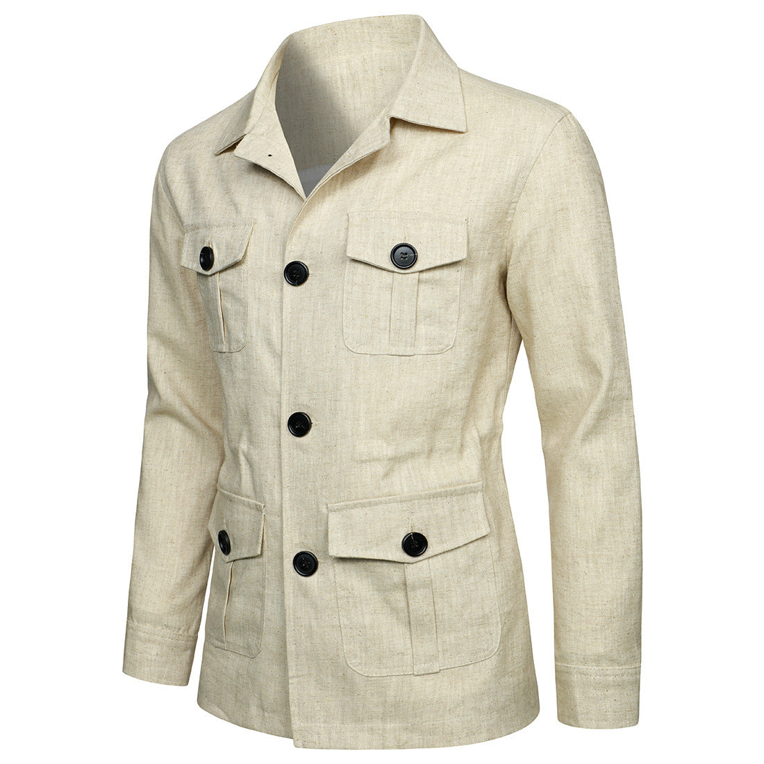 Big & Tall Solid Color Patchwork Men's Clothing for big men view 9